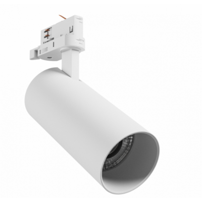 ANDROMEDA PRIME NA SZYNOPRZEWÓD 3F CCT 8W 230V 25st IP20 śr. 54x109x160mm BIAŁY SPECTRUM (SLI033037CCT_PW)